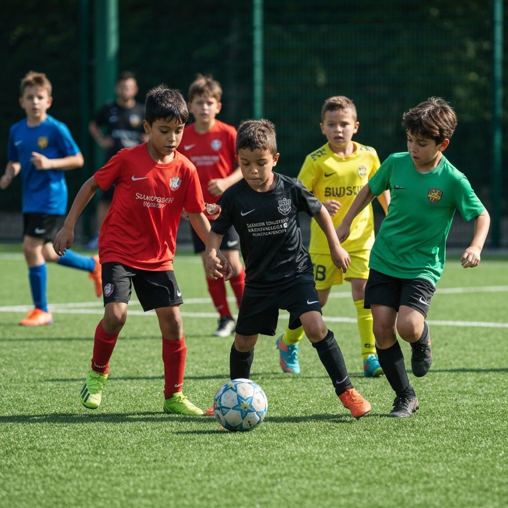 Junior Kickers Tournament in action